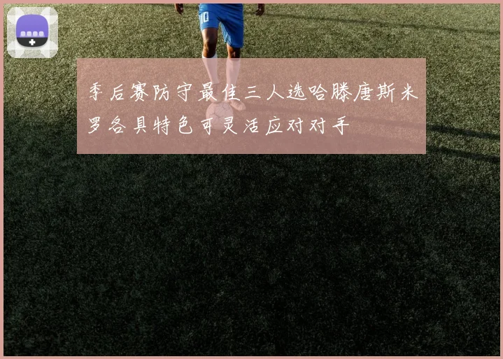 季后赛防守最佳三人选哈滕唐斯米罗各具特色可灵活应对对手